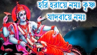 hori horaye namo krishna lyrics bengali (হরি হরয়ে নমঃ কৃষ্ণ যাদবায় নমঃ lyrics)
